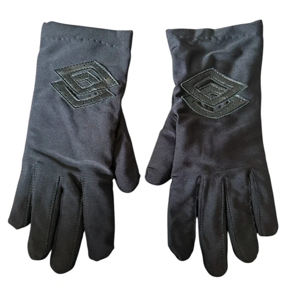 Vintage Driving Gloves Black Size Small Warm Fitted